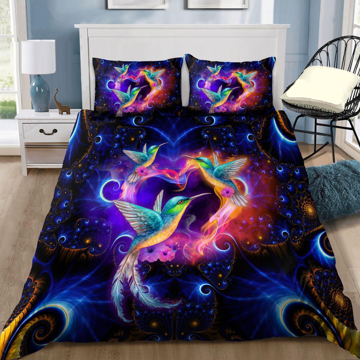 Lovely Humming Bird Bedding Set KH0805201
