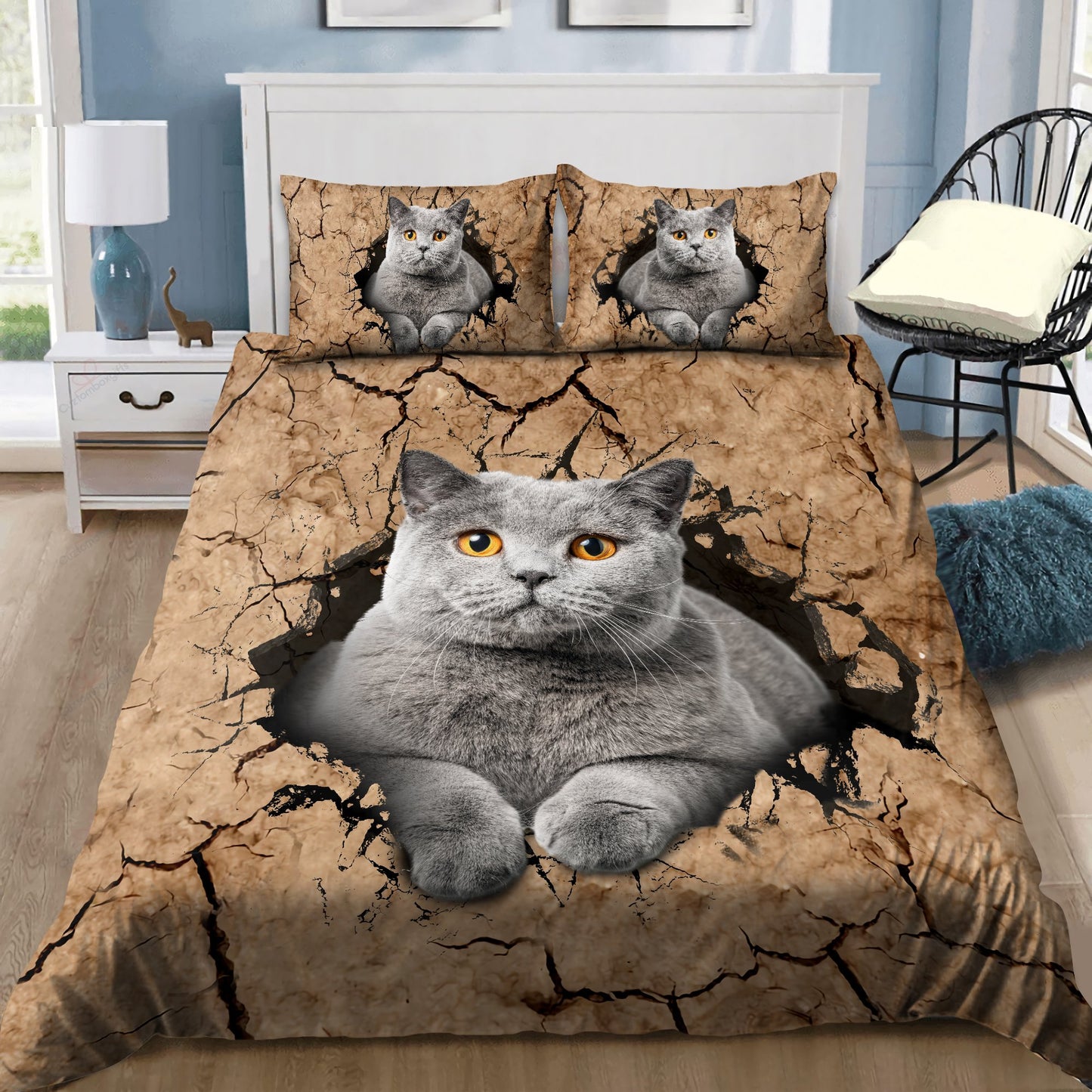American Short Hair Cat Bedding Set DQB07242005-Quilt-TA-Twin-Vibe Cosy™