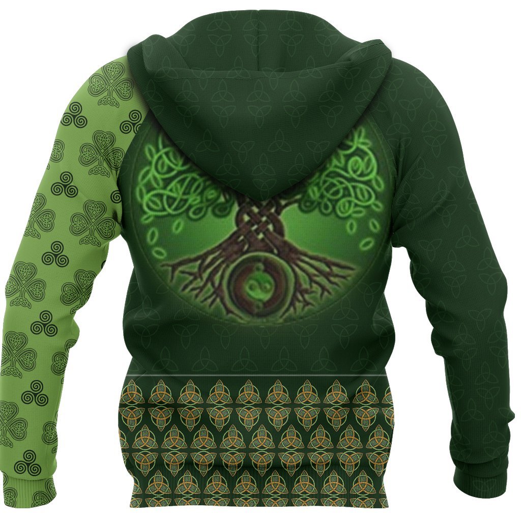 Irish celtic tree of life 3D All Over Printed Shirts For Men and Women TT0124-Apparel-TT-Hoodie-S-Vibe Cosy™