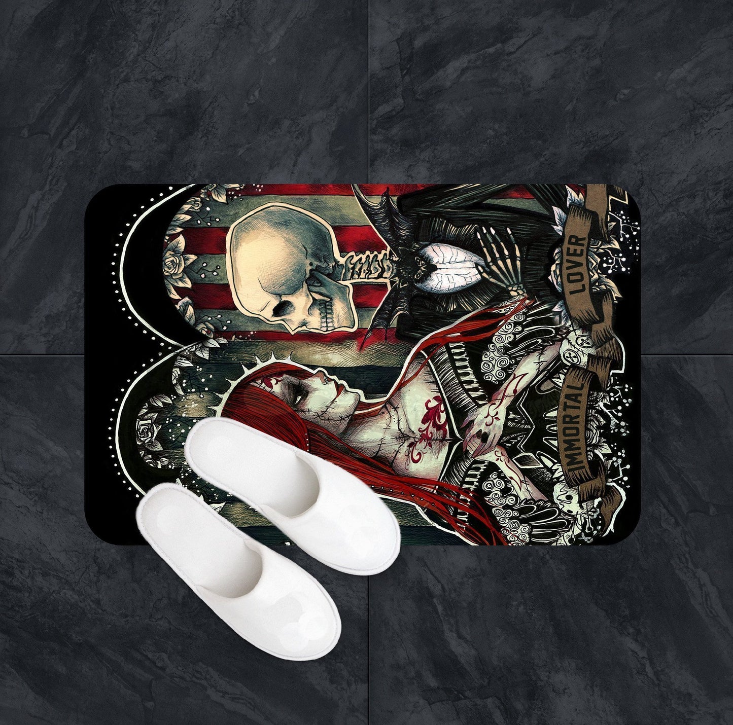 Immortal Lover Set-6teenth Outlet-Bath mats 20x32-Vibe Cosy™