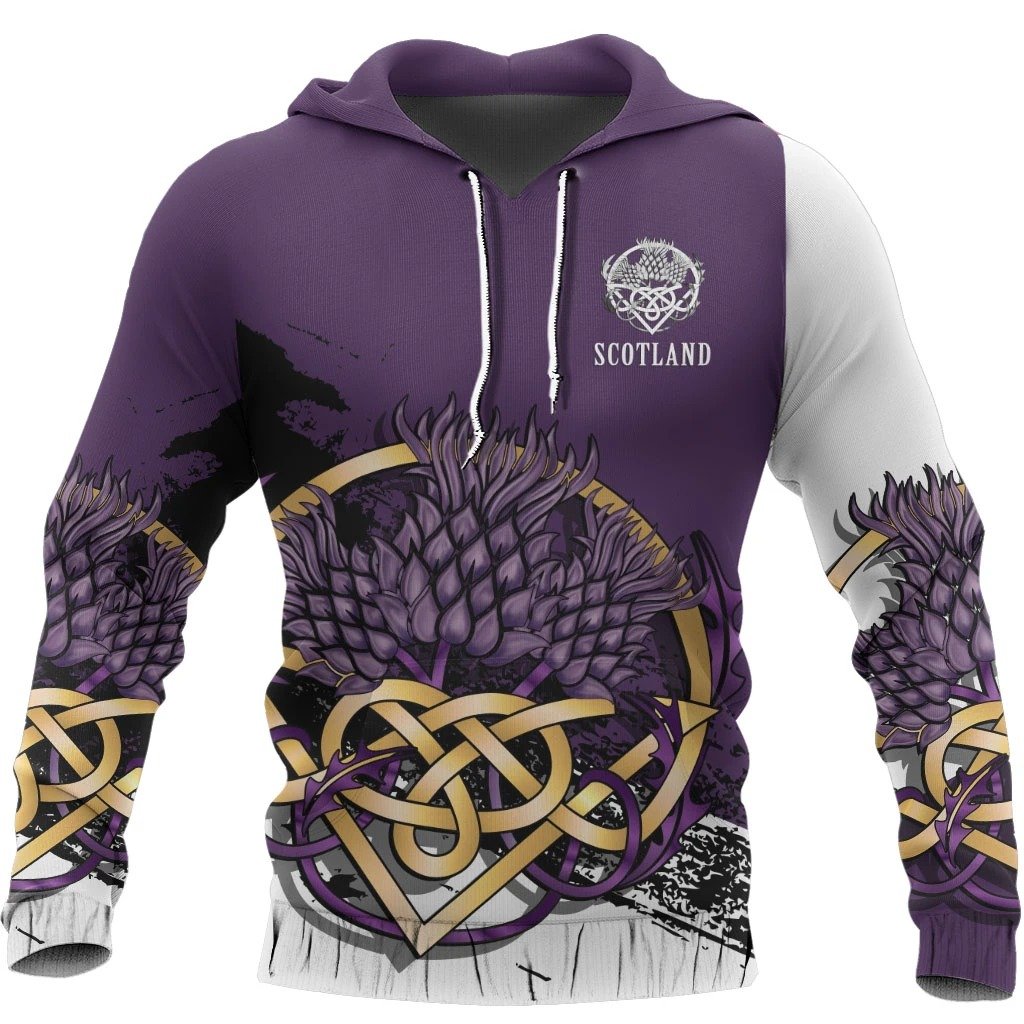Scottish Thistle Celtic Special shirt for men & women-Apparel-PL8386-Hoodie-S-Vibe Cosy™