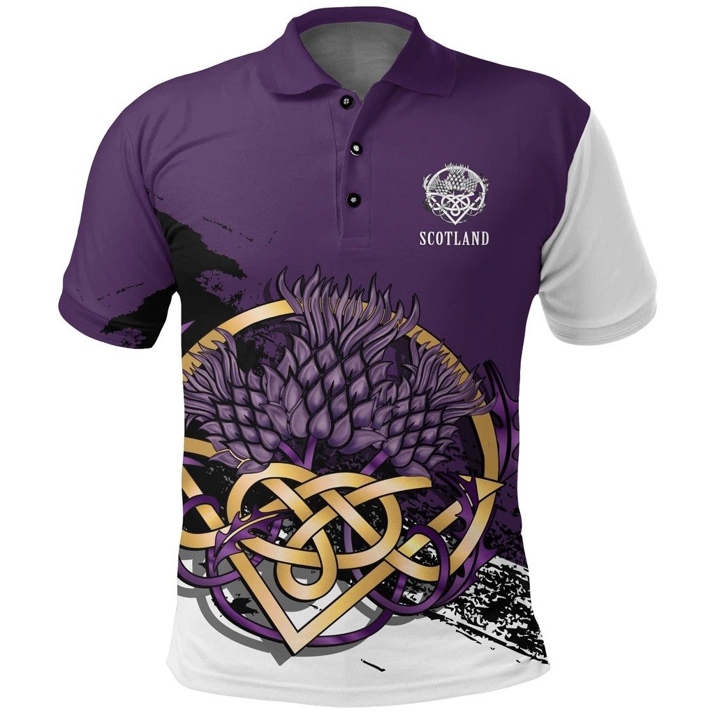 Scottish Thistle Celtic Special shirt for men & women-Apparel-PL8386-Polo-S-Vibe Cosy™