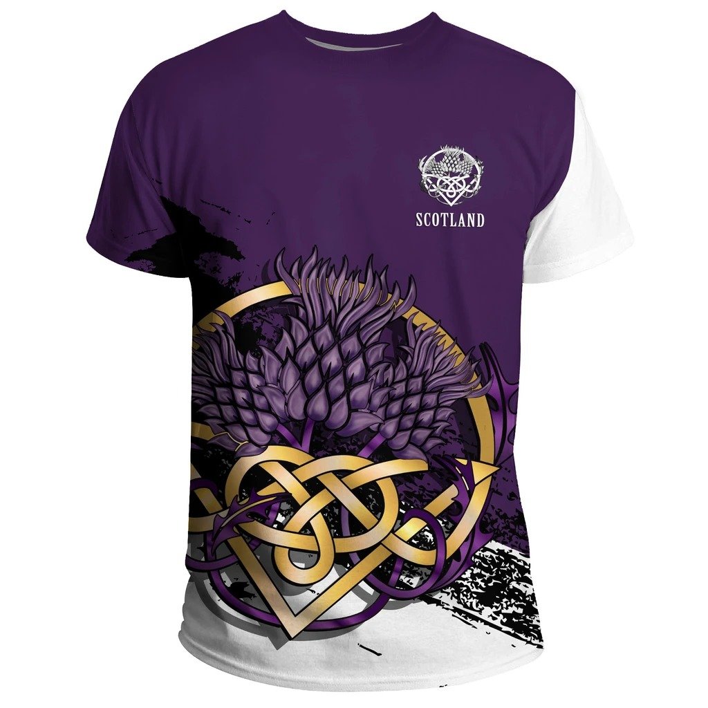Scottish Thistle Celtic Special shirt for men & women-Apparel-PL8386-T-shirt-S-Vibe Cosy™