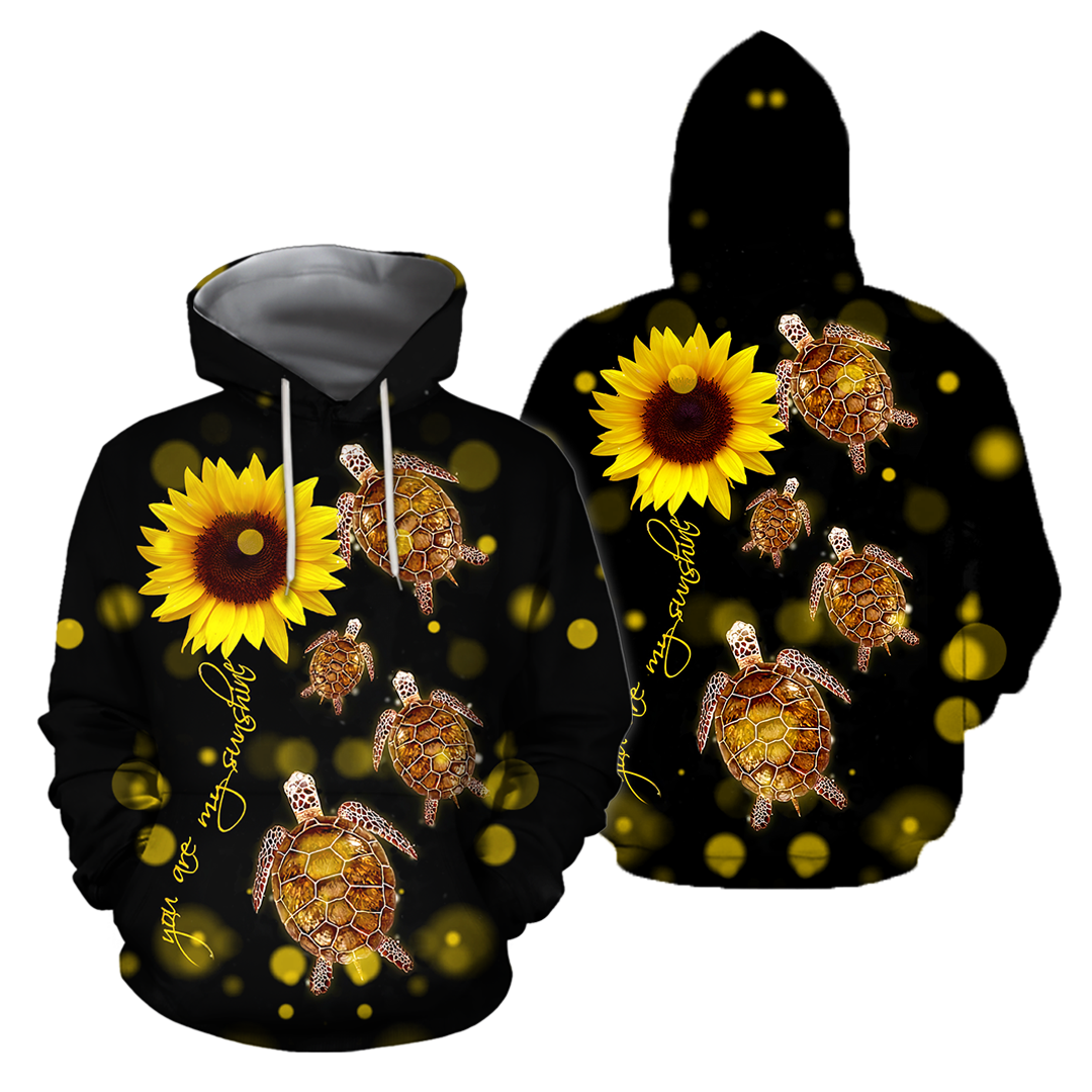 Turtle 3d hoodie shirt for men and women HAC170403-Apparel-HG-Zip hoodie-S-Vibe Cosy™
