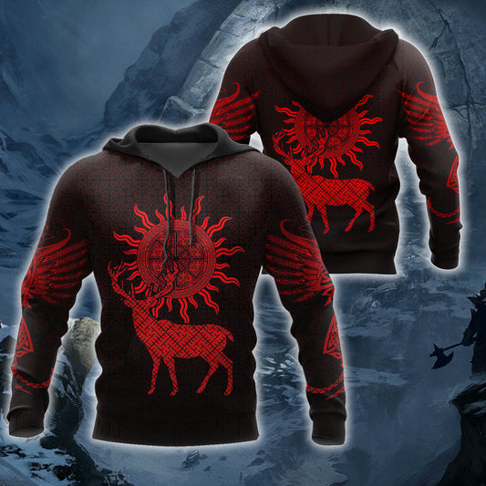 Slavic Deer 3D All Over Printed Shirts For Men & Women NTN08062001
