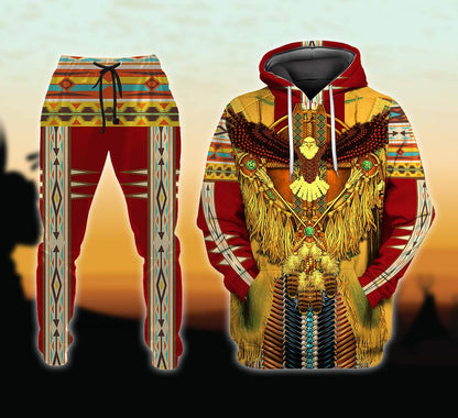 Eagle Native American 3D All Over Printed Unisex Shirts