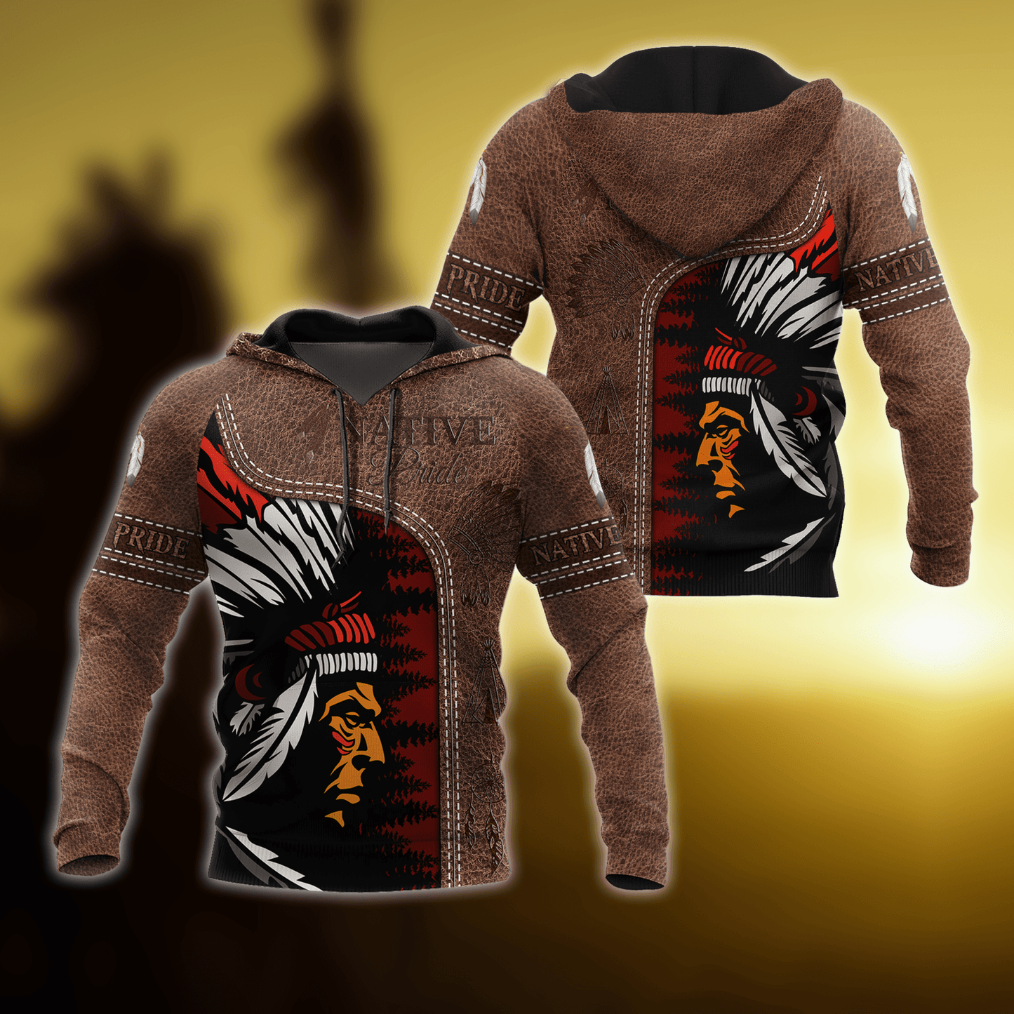 Native American Pride 3D All Over Printed Unisex Shirt