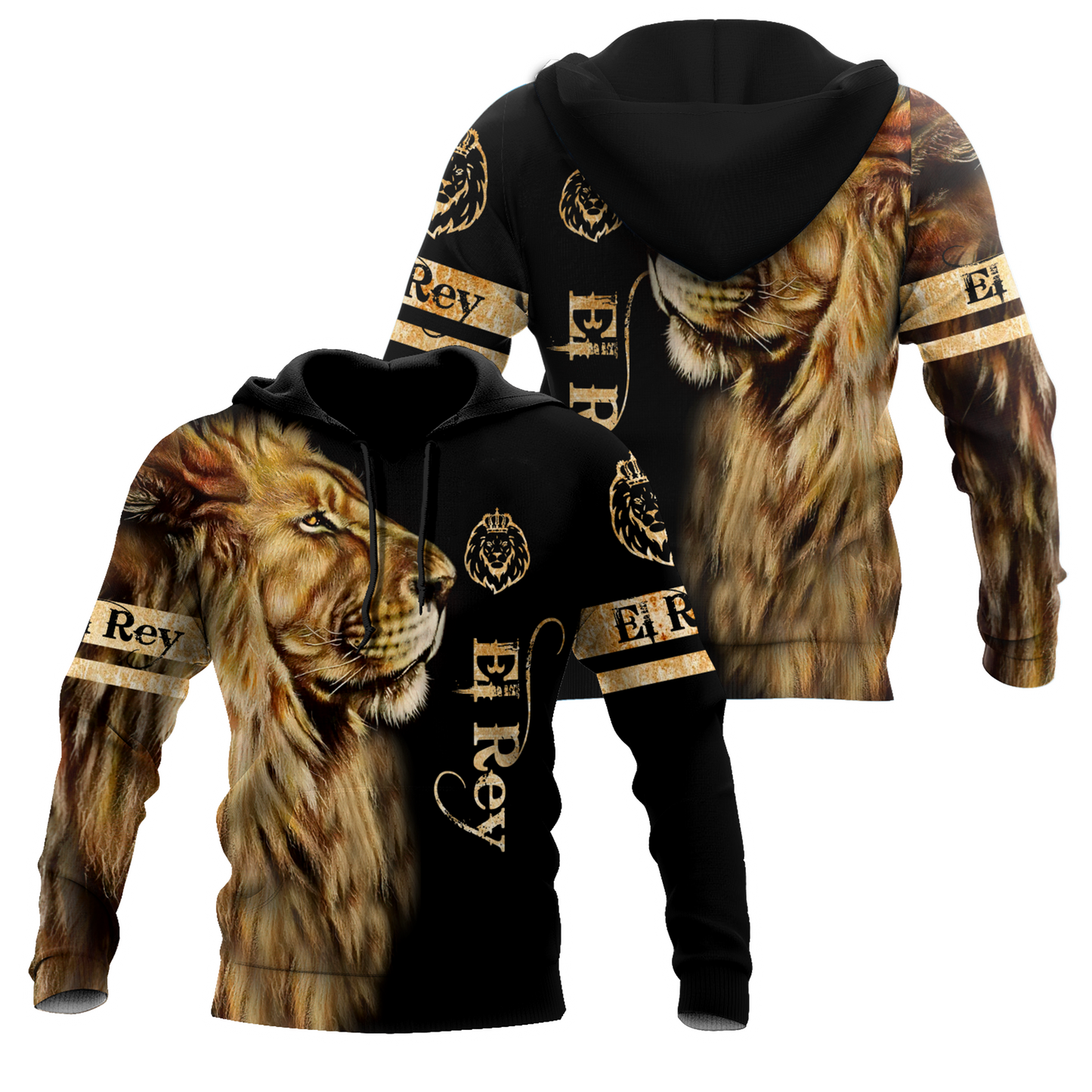 EL REY 3D All Over Printed Unisex Shirts