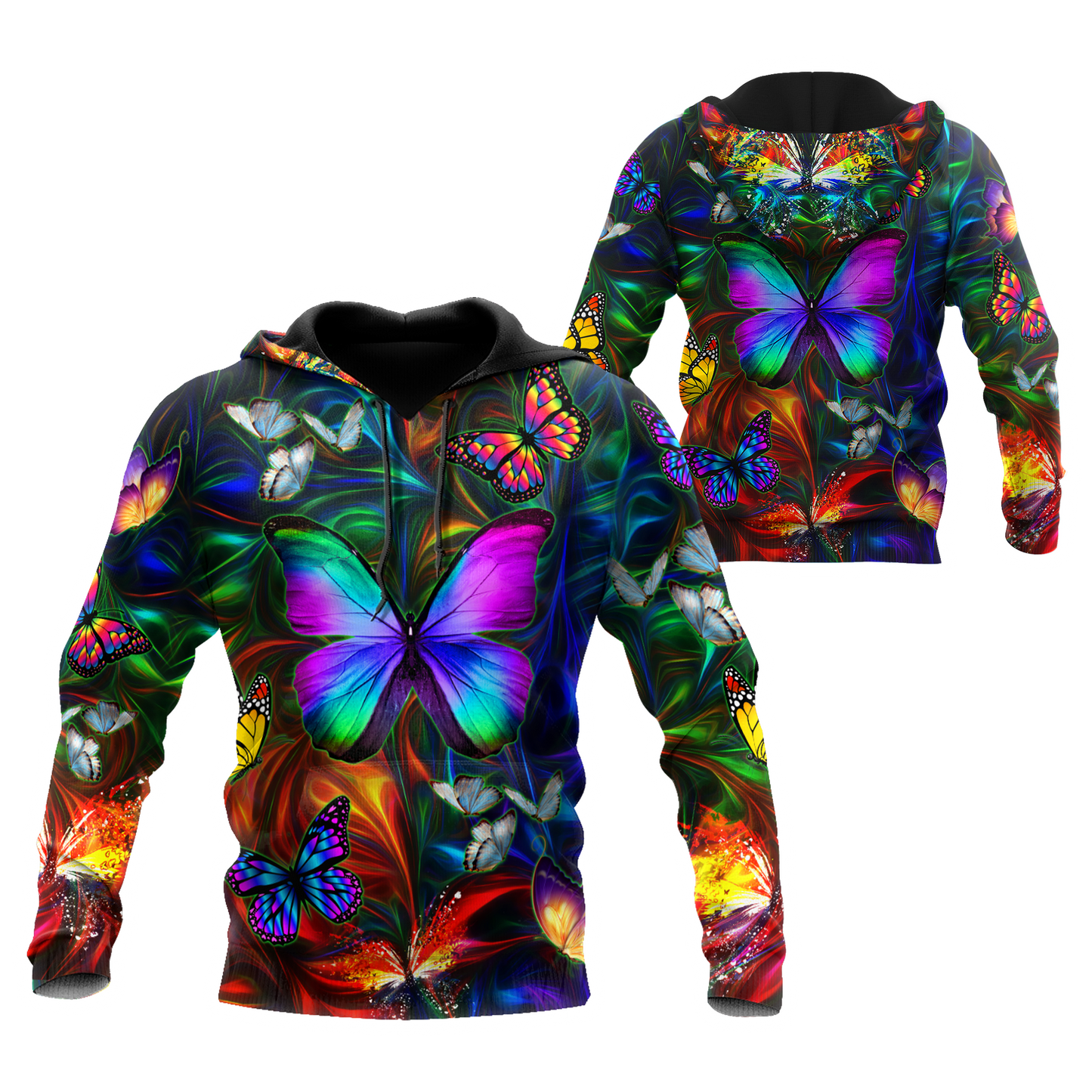 Colorful Butterfly Unisex Shirts MH14112001