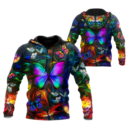 Colorful Butterfly Unisex Shirts MH14112001