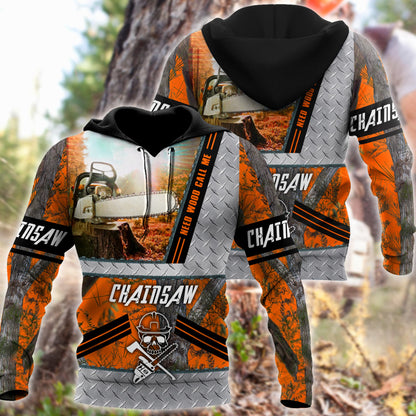 3D Chain Saw Great Man Unisex Shirts NTN10232005
