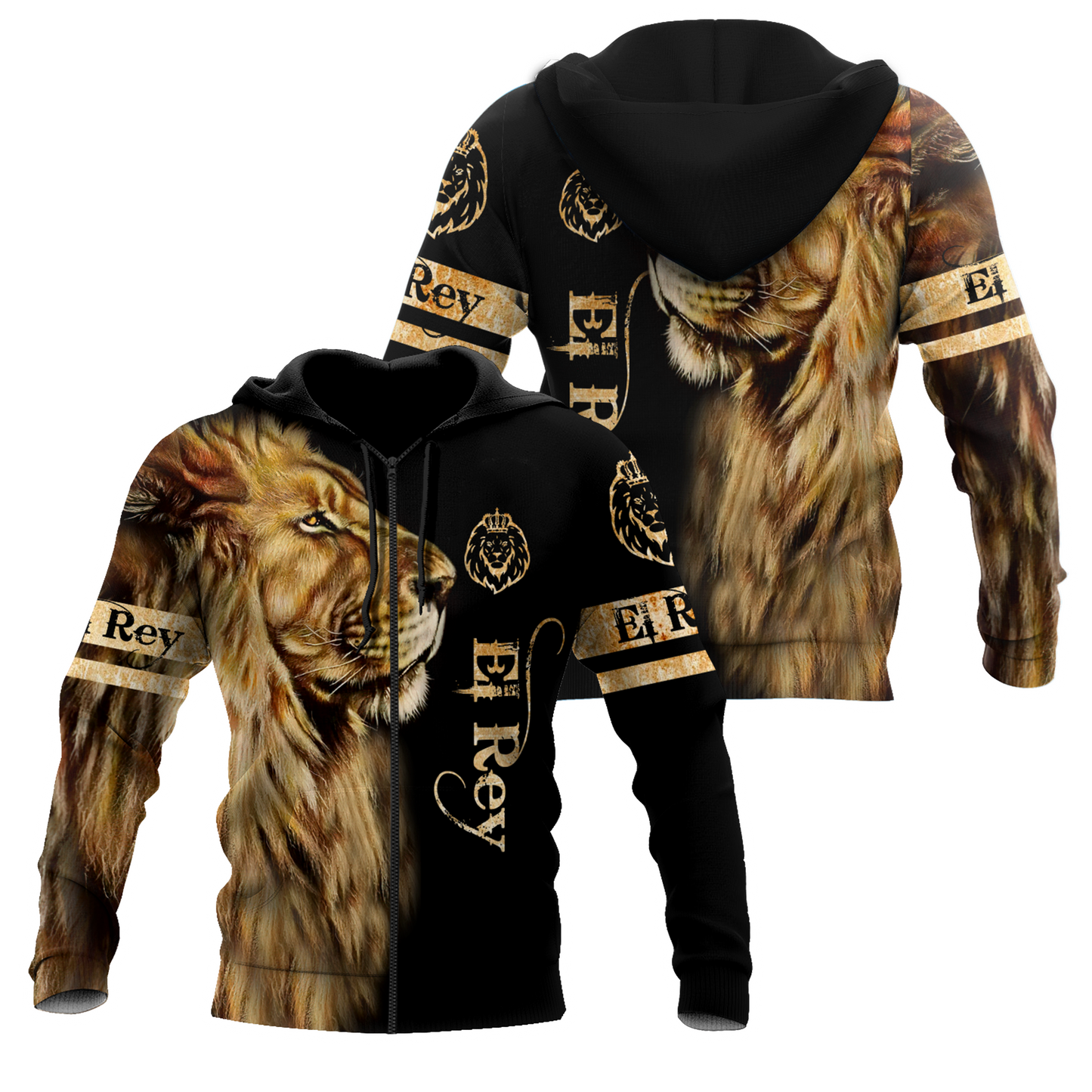 EL REY 3D All Over Printed Unisex Shirts