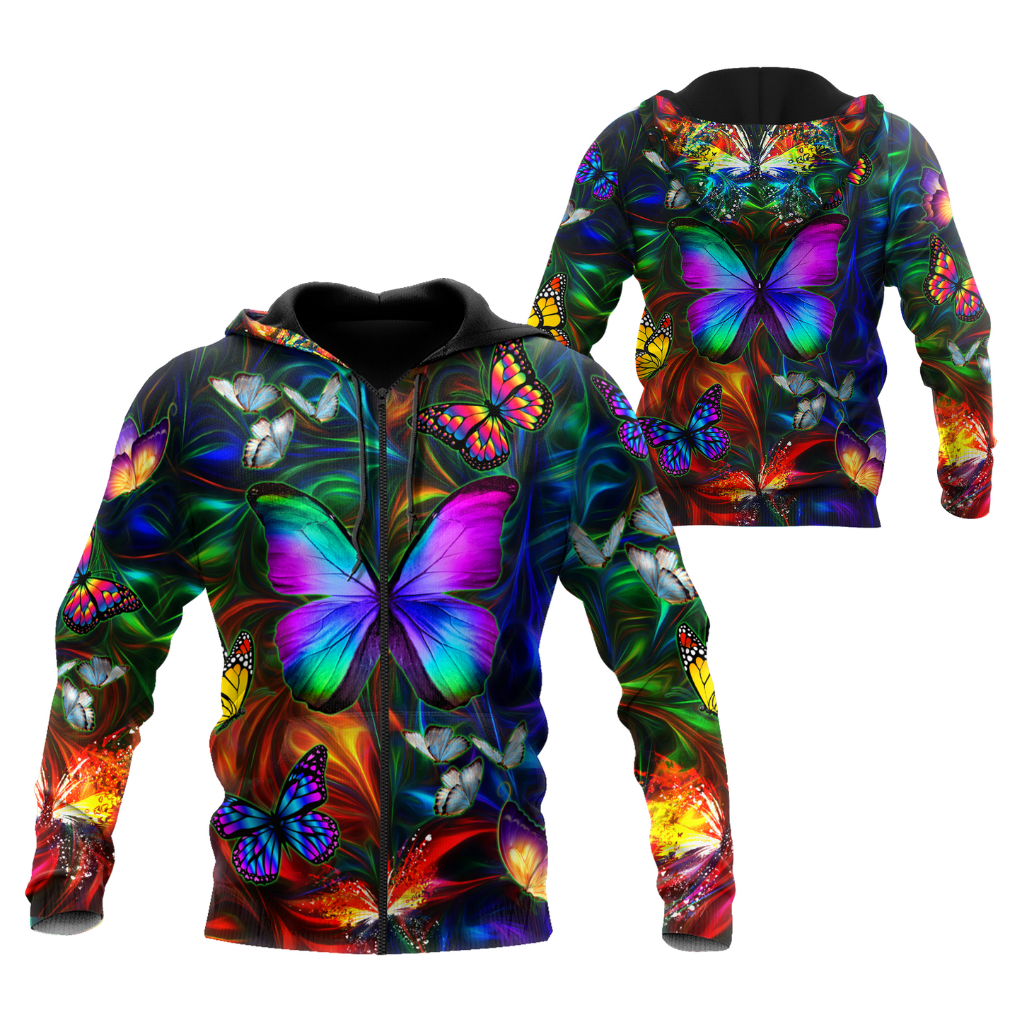 Colorful Butterfly Unisex Shirts MH14112001