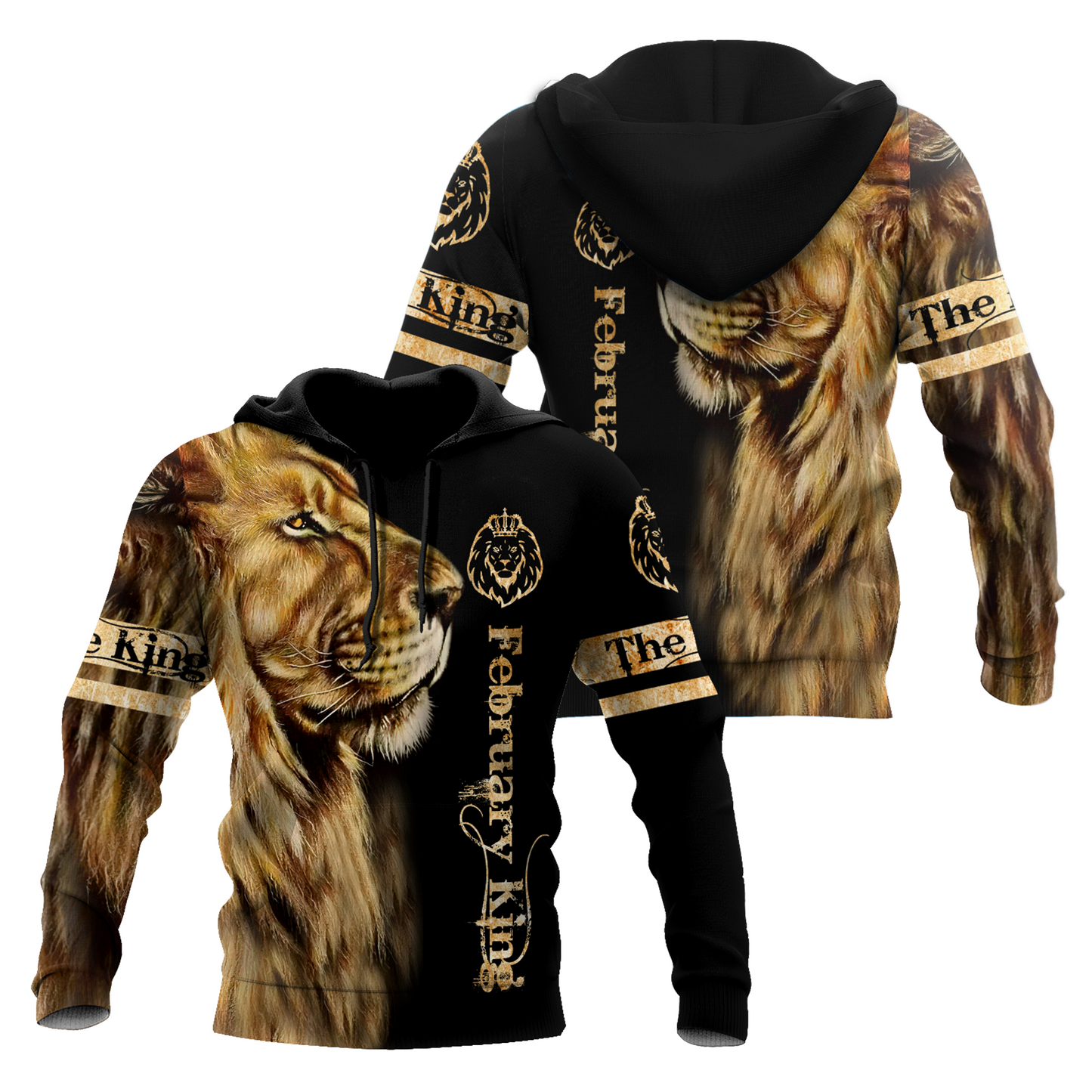 February King  3D All Over Printed  Unisex Shirts