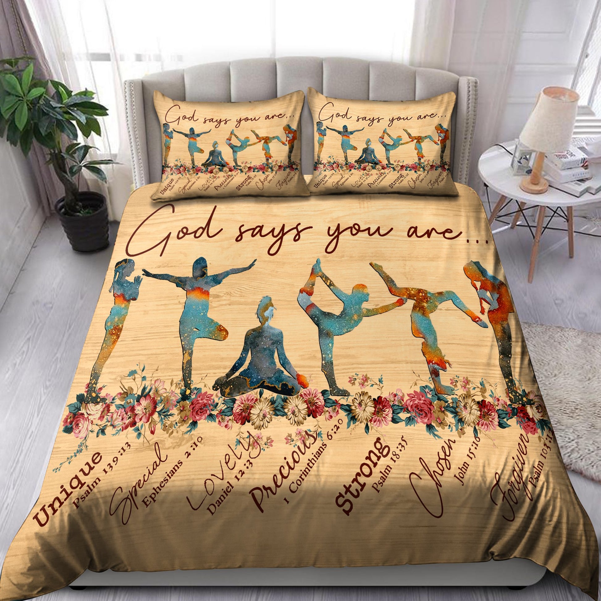 Yoga-God Says You Are Bedding Set Pi20072001-Quilt-TA-Twin-Vibe Cosy™