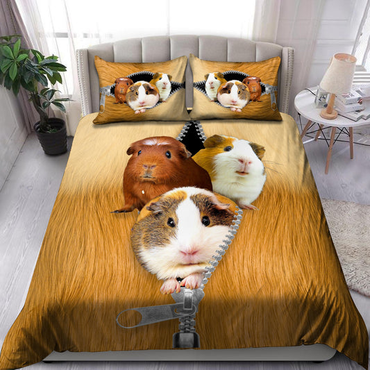 Guinea Pig Zipper Bedding Set Pi22072001-Bedding-MP-Twin-Vibe Cosy™