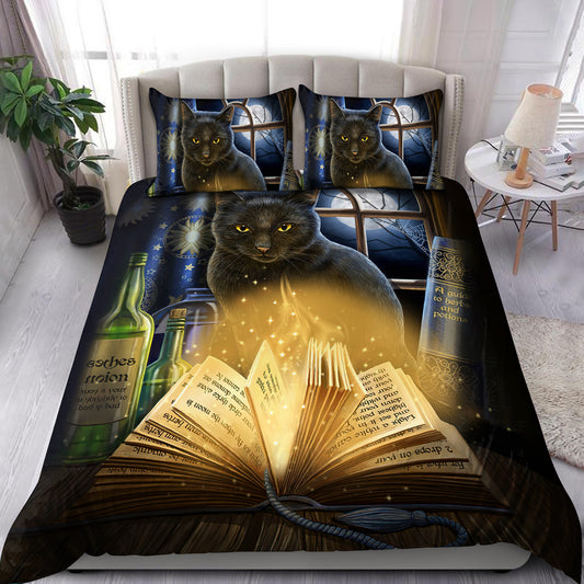 Black Cat Wicca Bedding Set TA0804201