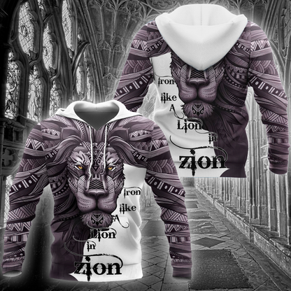 Iron Lion Zion 3D All Over Printed Unisex Shirt