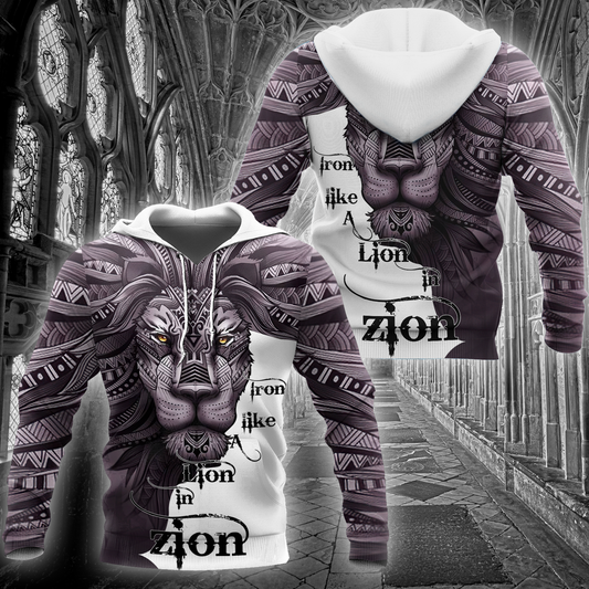 Iron Lion Zion 3D All Over Printed Unisex Shirt