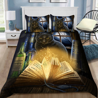 Black Cat Wicca Bedding Set TA0804201