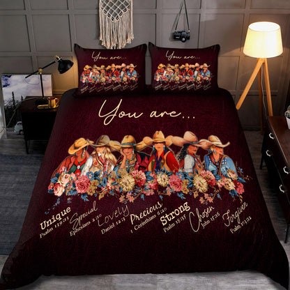 Cowgirl-Gods Say You Are Bedding Set Pi31072001