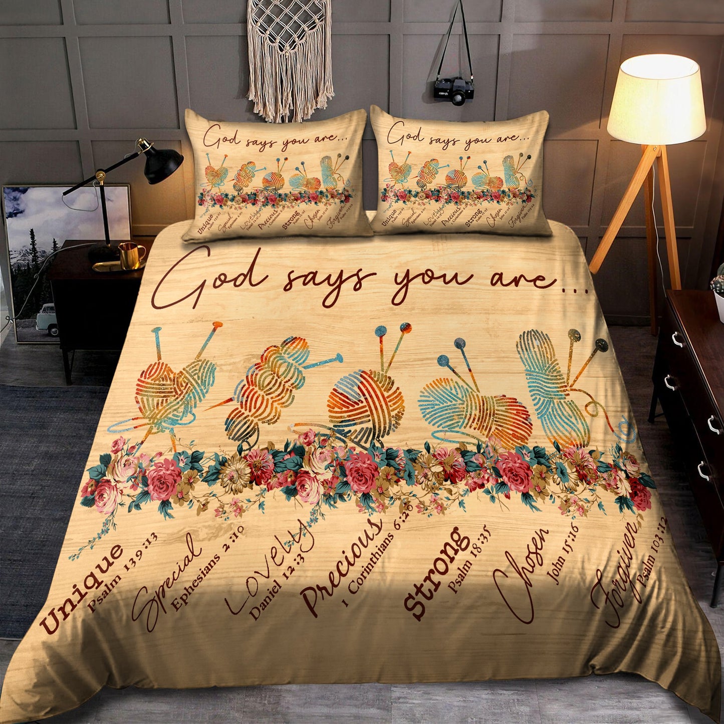 God Says You Are Bedding Set Pi20072003-Quilt-TA-Twin-Vibe Cosy™