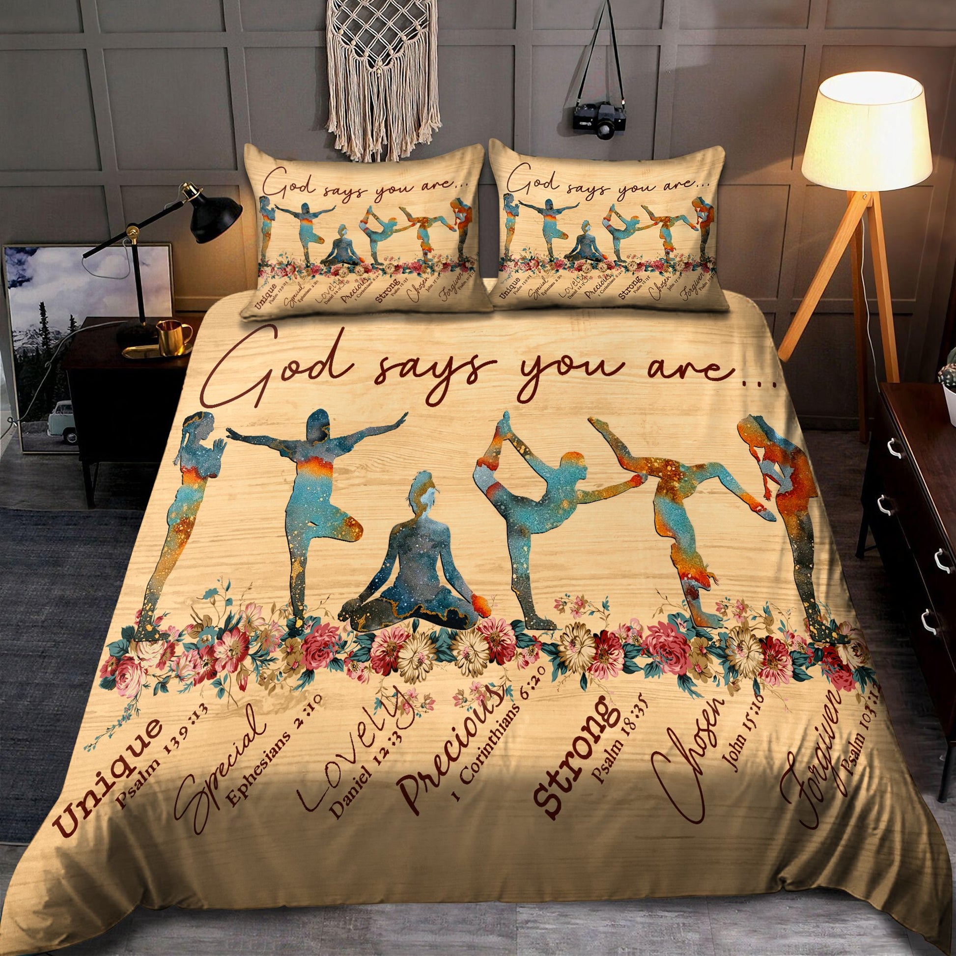 Yoga-God Says You Are Bedding Set Pi20072001-Quilt-TA-Twin-Vibe Cosy™