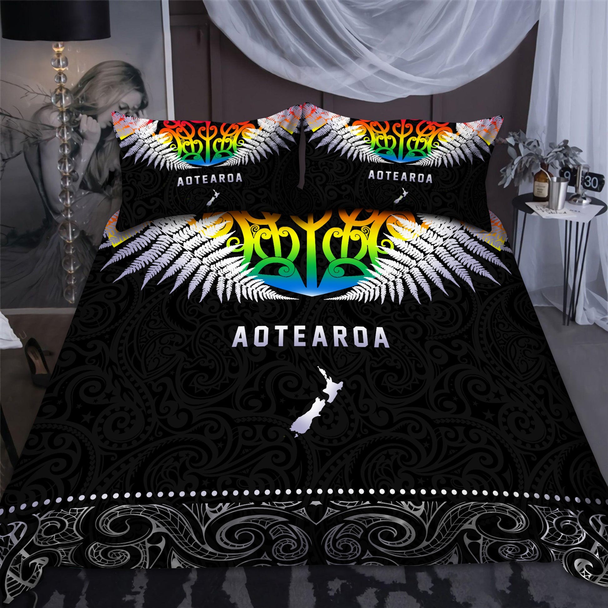 Aotearo New Zealand Bedding Set Pi14072003-Quilt-TA-Twin-Vibe Cosy™
