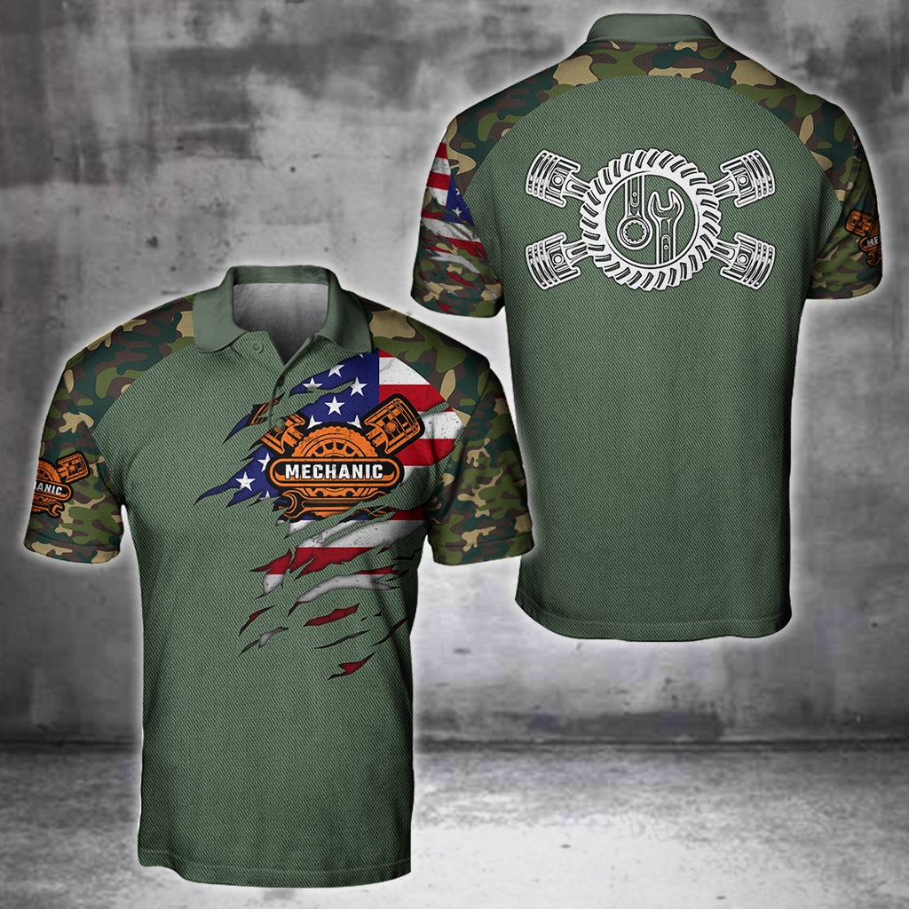 Mechanic Camo 3D All Over Printed Hoodie For Men and Women Pi15092005S1