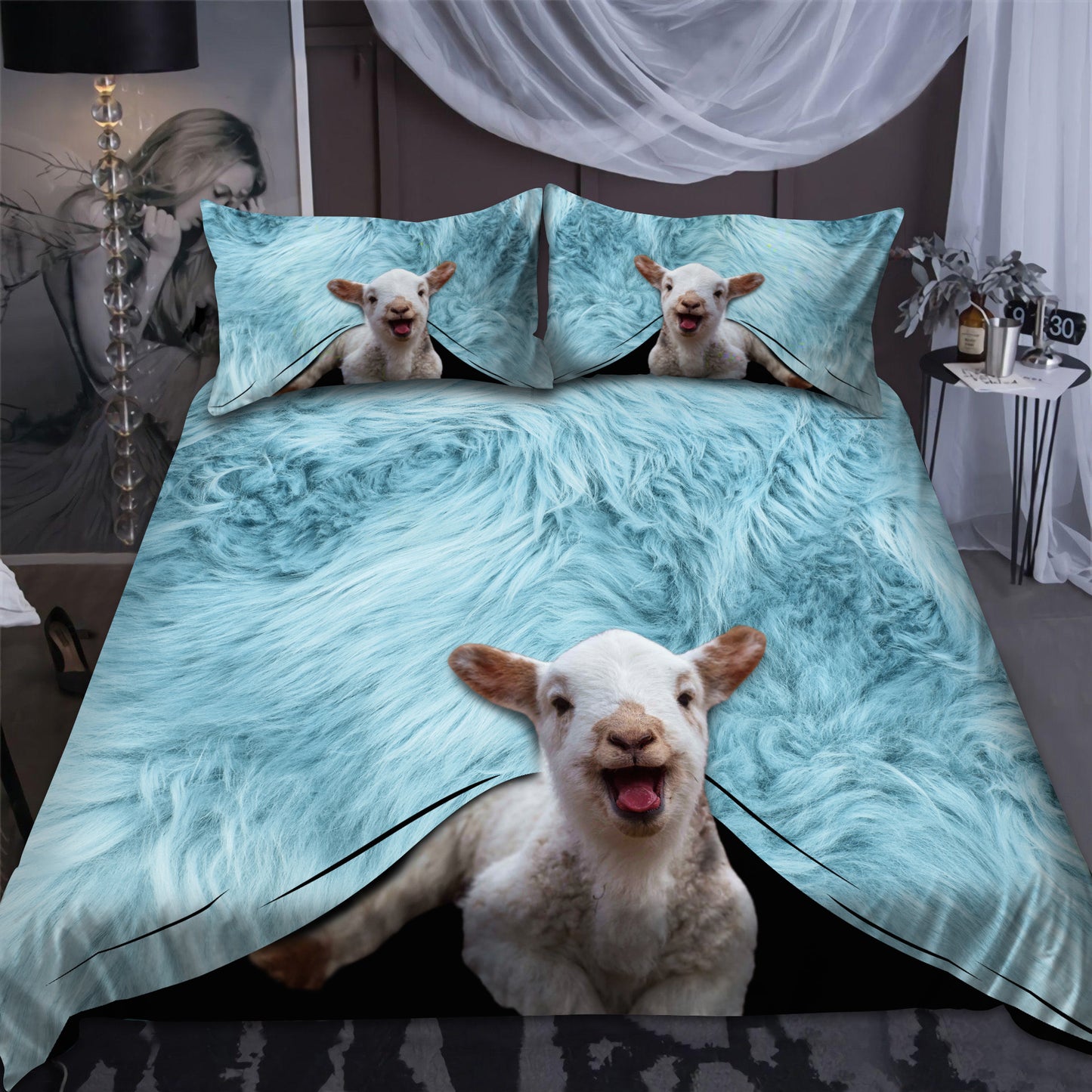 Lovely Sheep Bedding Set Pi112021CL-LAM