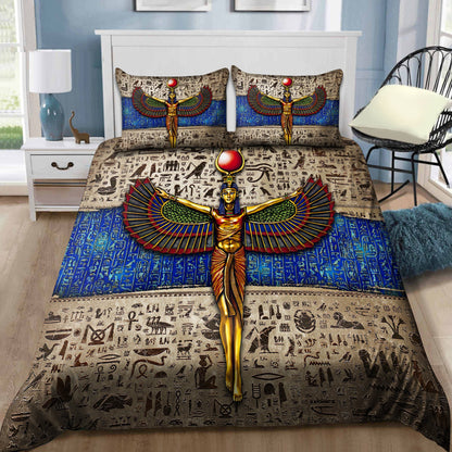 Ancient Egyptian Isis Goddess Bedding Set Pi29062003-Bedding-MP-Twin-Vibe Cosy™