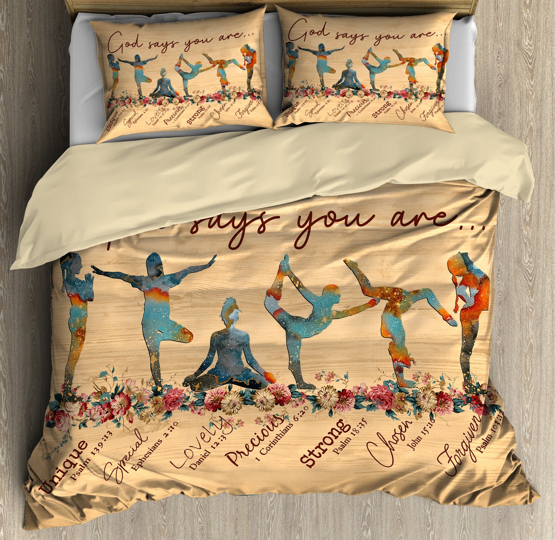 Yoga-God Says You Are Bedding Set Pi20072001-Quilt-TA-Twin-Vibe Cosy™