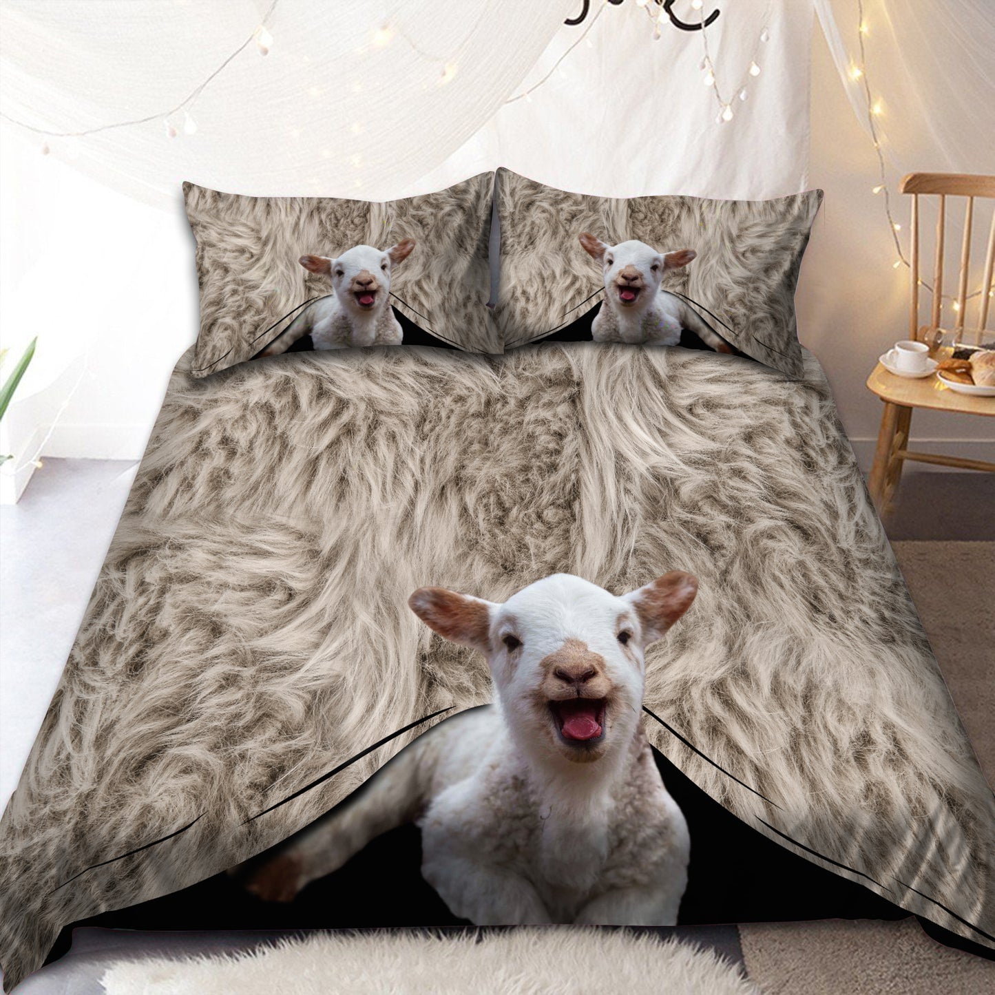 Lovely Sheep Bedding Set Pi112019CL-LAM