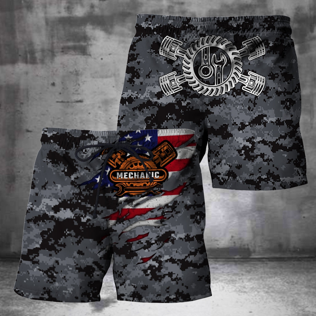 Mechanic Camo 3D All Over Printed Hoodie For Men and Women Pi15092005