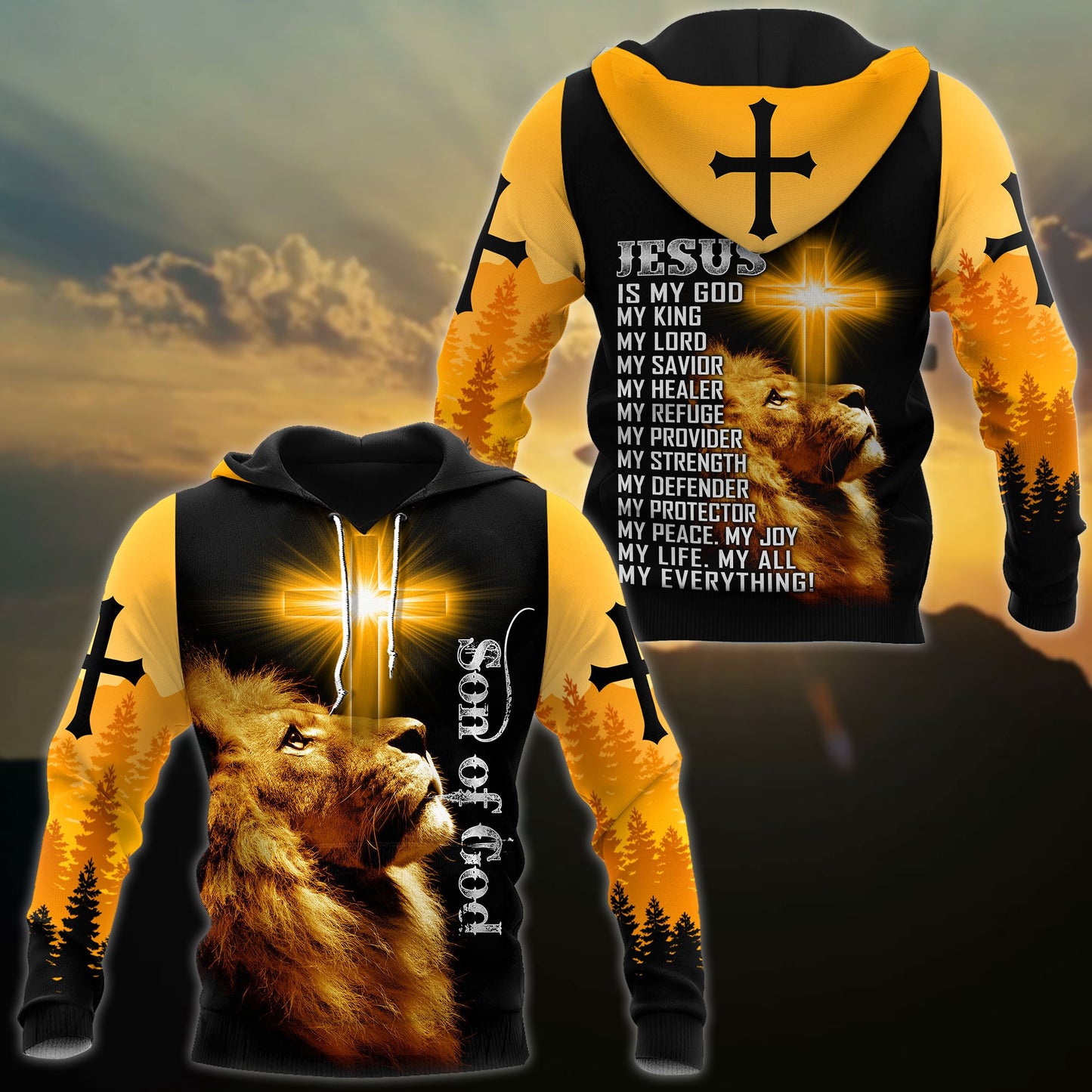Son Of God 3D All Over Printed Shirts Pi15102003