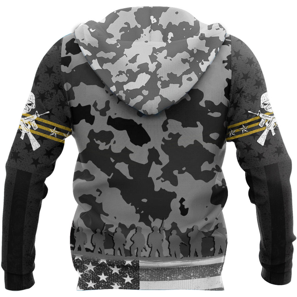 I'm a Dad Grandpa and a veteran 3d all over printed shirts for men and women MH190520-Apparel-Huyencass-Hoodie-S-Vibe Cosy™
