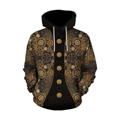 Steampunk Mechanic All Over Printed Hoodie For Men and Women DD10242002CL