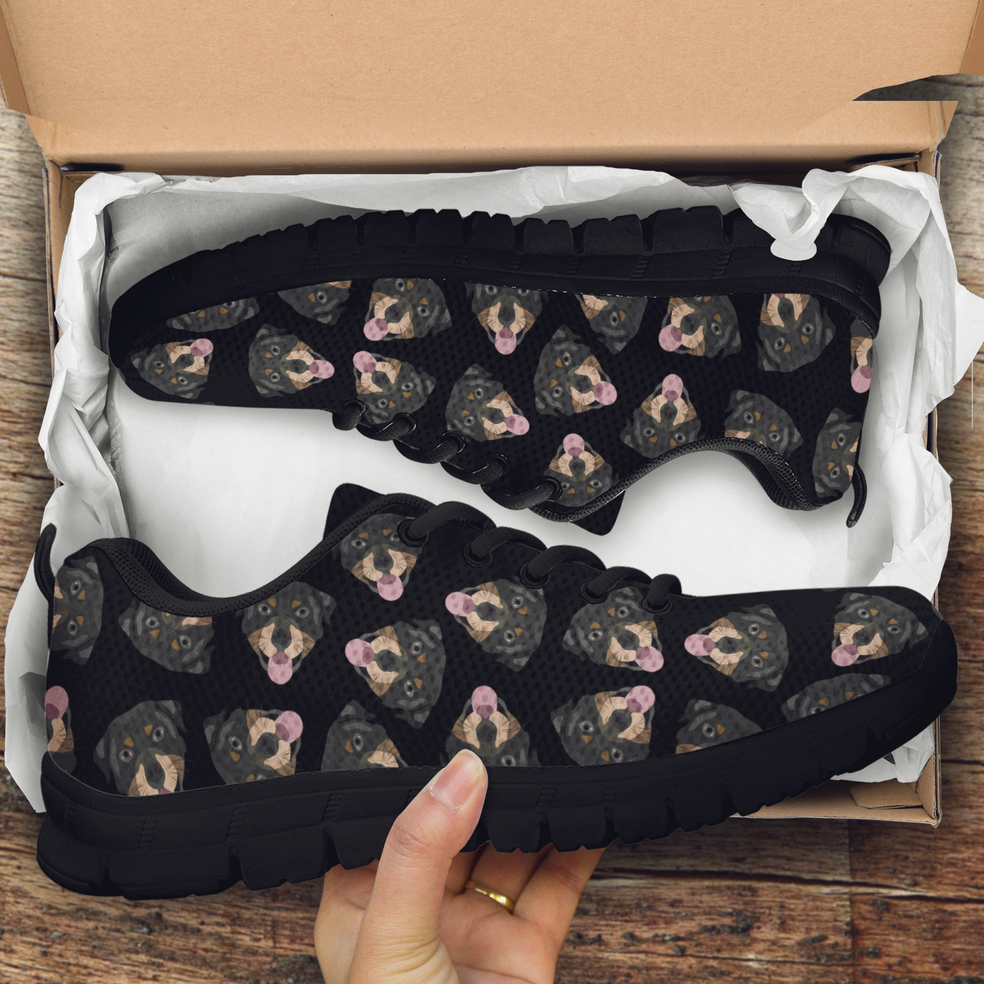 Rottweiler sneaker shoes DD07242001-HG-Women's sneaker-EU36 (US5.5)-Vibe Cosy™
