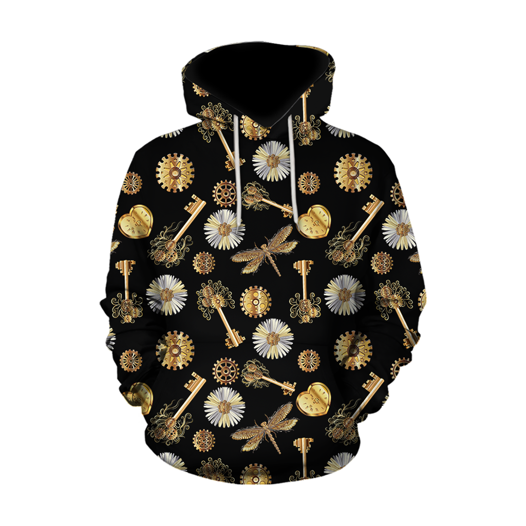 Mechanic Steampunk All Over Printed Hoodie For Men and Women DD10242001CL
