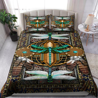 Native American dreamcatcher dragonfly bedding set HG71102