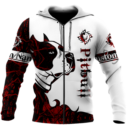 Pitbull custom 3d hoodie shirt for men and women DD08052003S