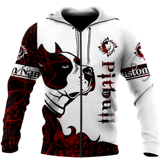 Pitbull custom 3d hoodie shirt for men and women DD08052003S