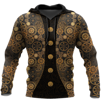 Steampunk Mechanic All Over Printed Hoodie For Men and Women DD10242002CL