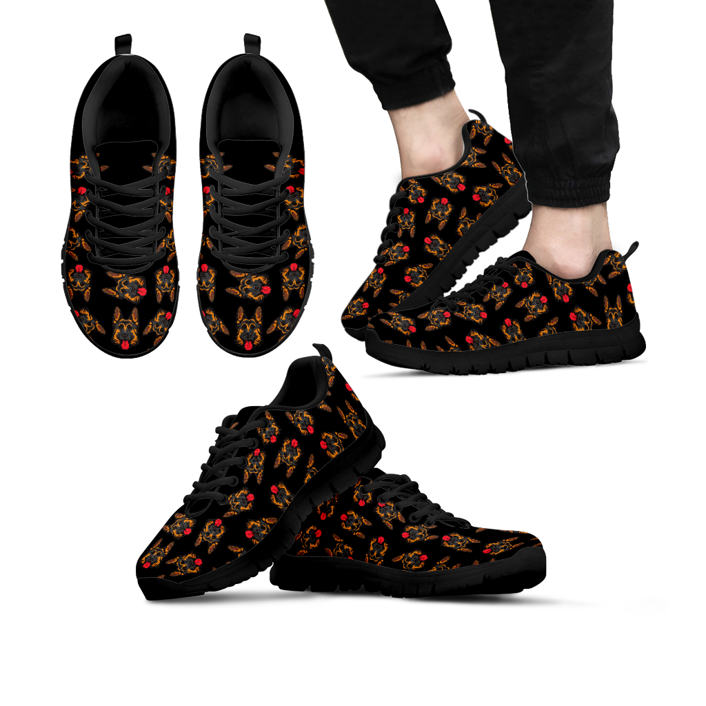 German shepherd sneaker shoes DD07242003S-HG-Women's sneaker-EU36 (US5.5)-Vibe Cosy™