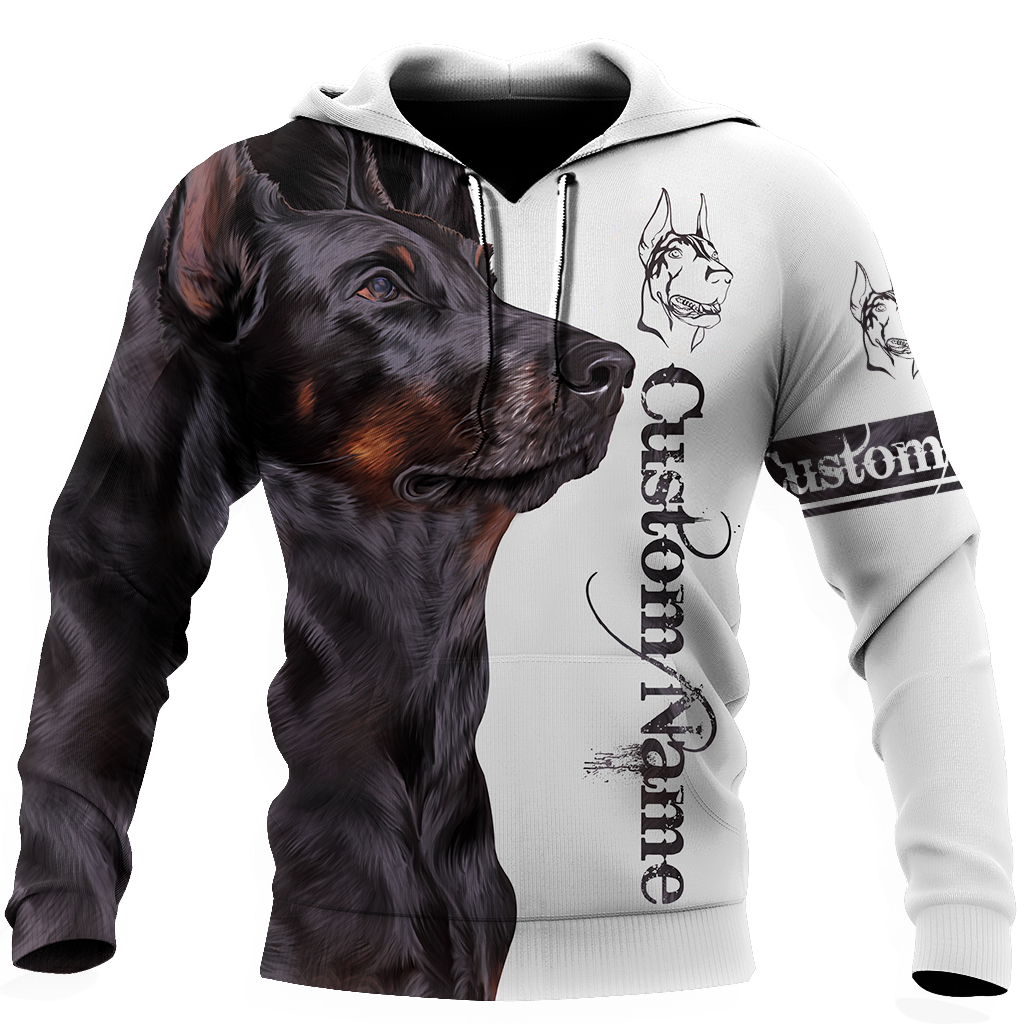 Doberman 3d custom hoodie shirt for men and women DD08292002
