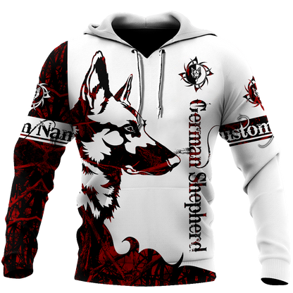 German shepherd custom 3d hoodie shirt for men and women DD08052001S