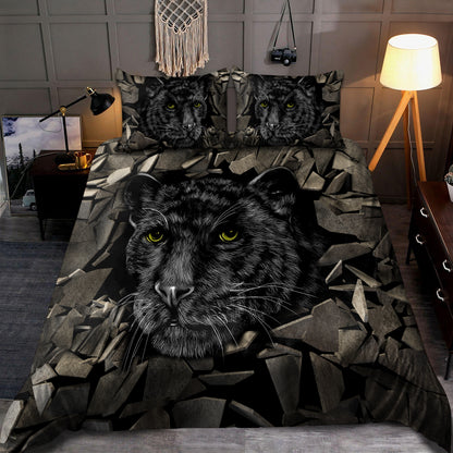Panther Break The WAll 3D Bedding Set NTN08122002-LAM
