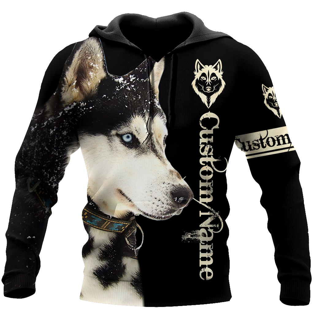Husky custom 3d hoodie shirt for men and women DD08252002