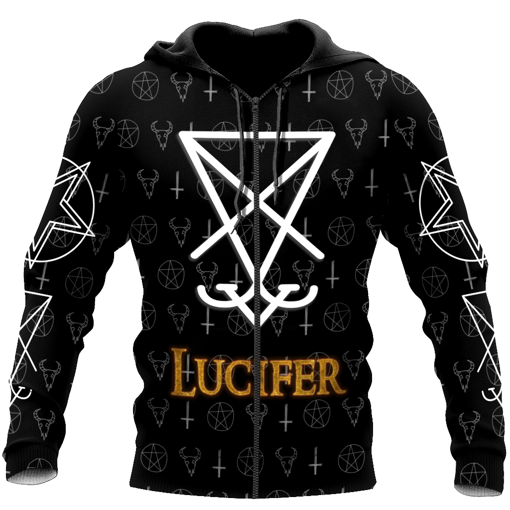 Lucifer 3D All Over Printed Hoodie DD05282001-Apparel-MP-zip-up hoodie-S-Vibe Cosy™