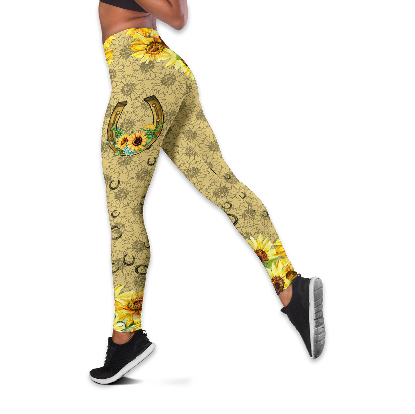 Horseshoes Flower Combo Tank + Legging DD08122001